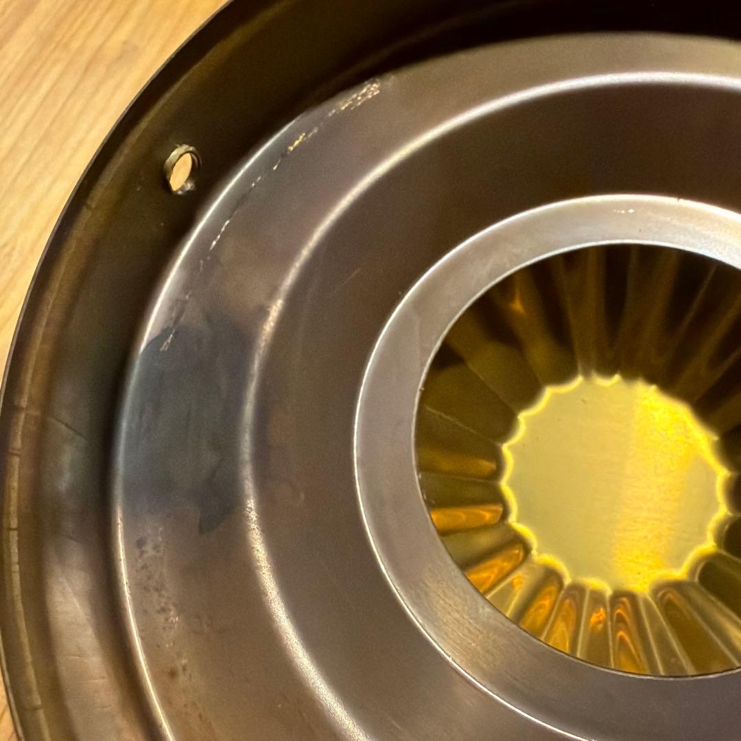 日本船燈 ニッセン石油ストーブ ゴールドフレーム IS-3用トップ装飾キャップ