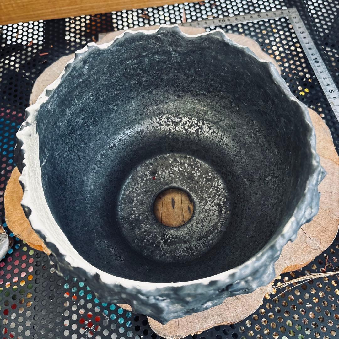 短期間限定大幅値下げ！特大鉢 美品 内田裕太 作家鉢 モンスト y鉢 アガベ