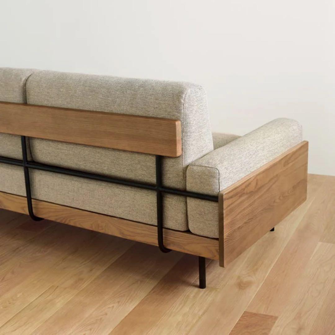 みの　TREL(トレル) ソファ 2.5シーター unico オットマン