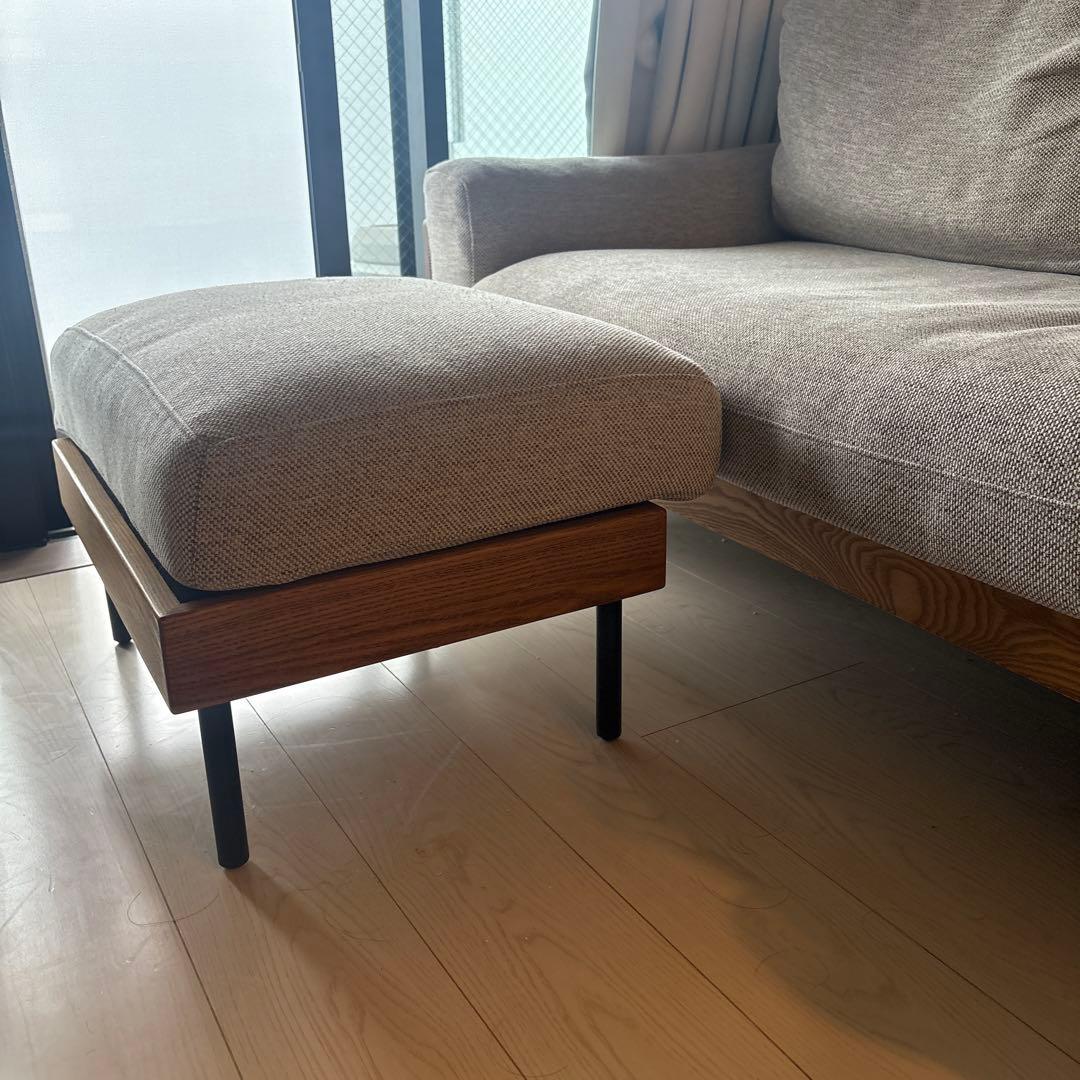 みの　TREL(トレル) ソファ 2.5シーター unico オットマン