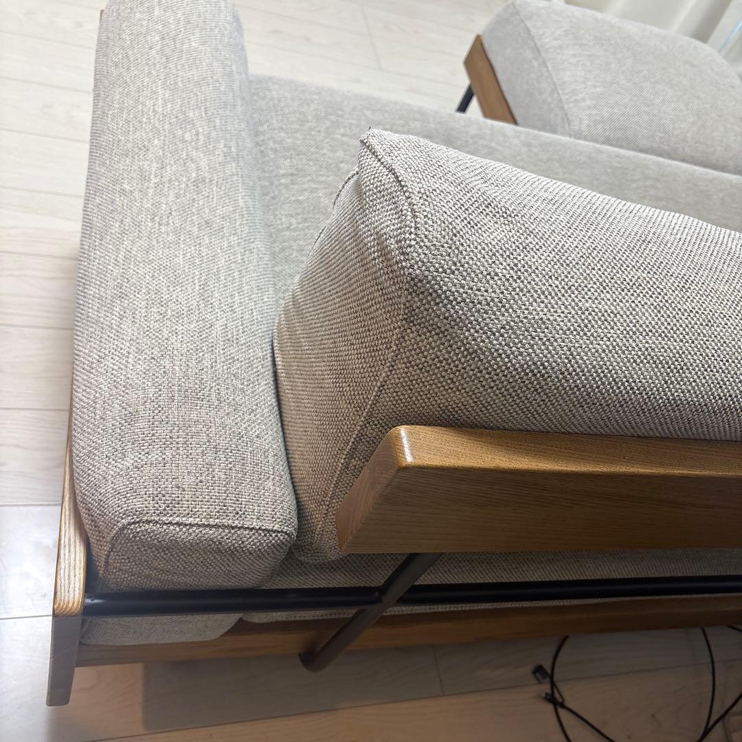 みの　TREL(トレル) ソファ 2.5シーター unico オットマン