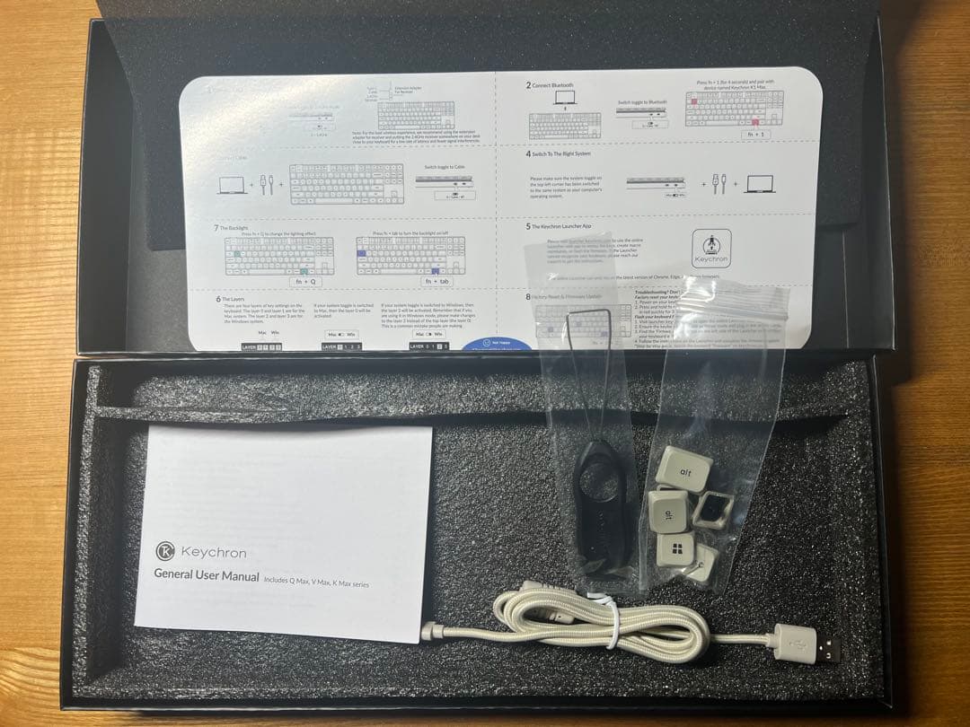 Keychron K1 Max ワイヤレスキーボード（送料込み）