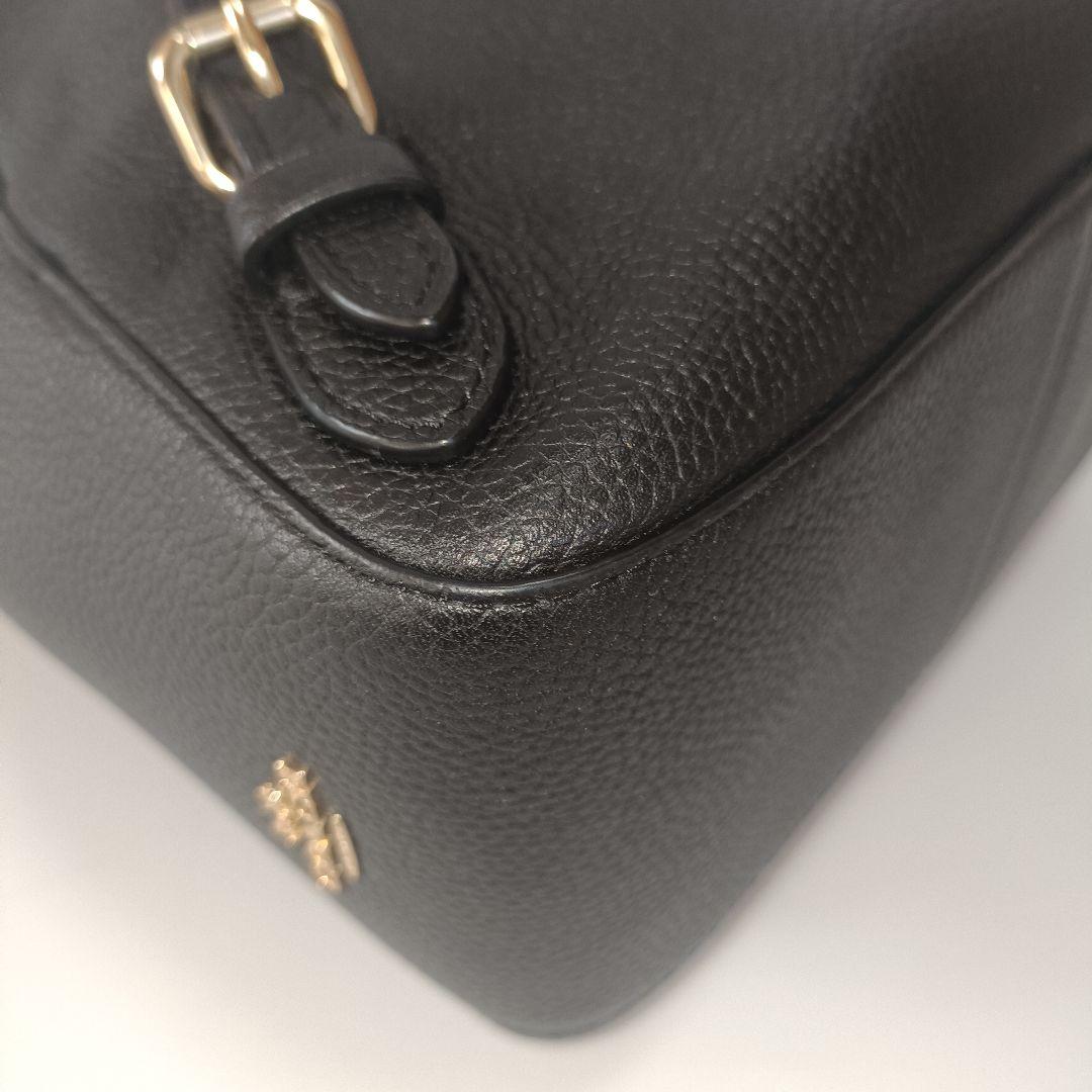 未使用に近い　COACH　ミニリュック　バックパック　ターンロック　シボ