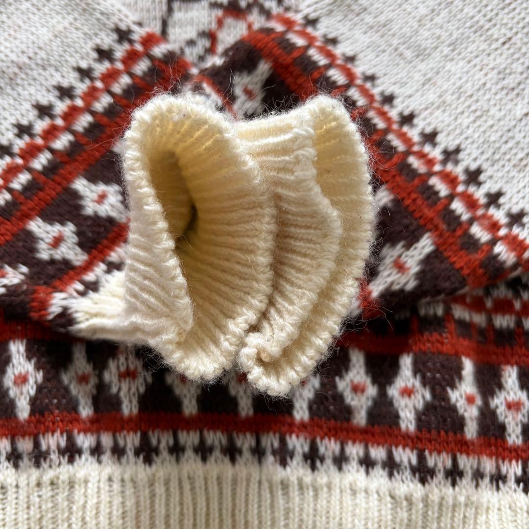 70s スヌーピー ニットセーター　arrow vintage