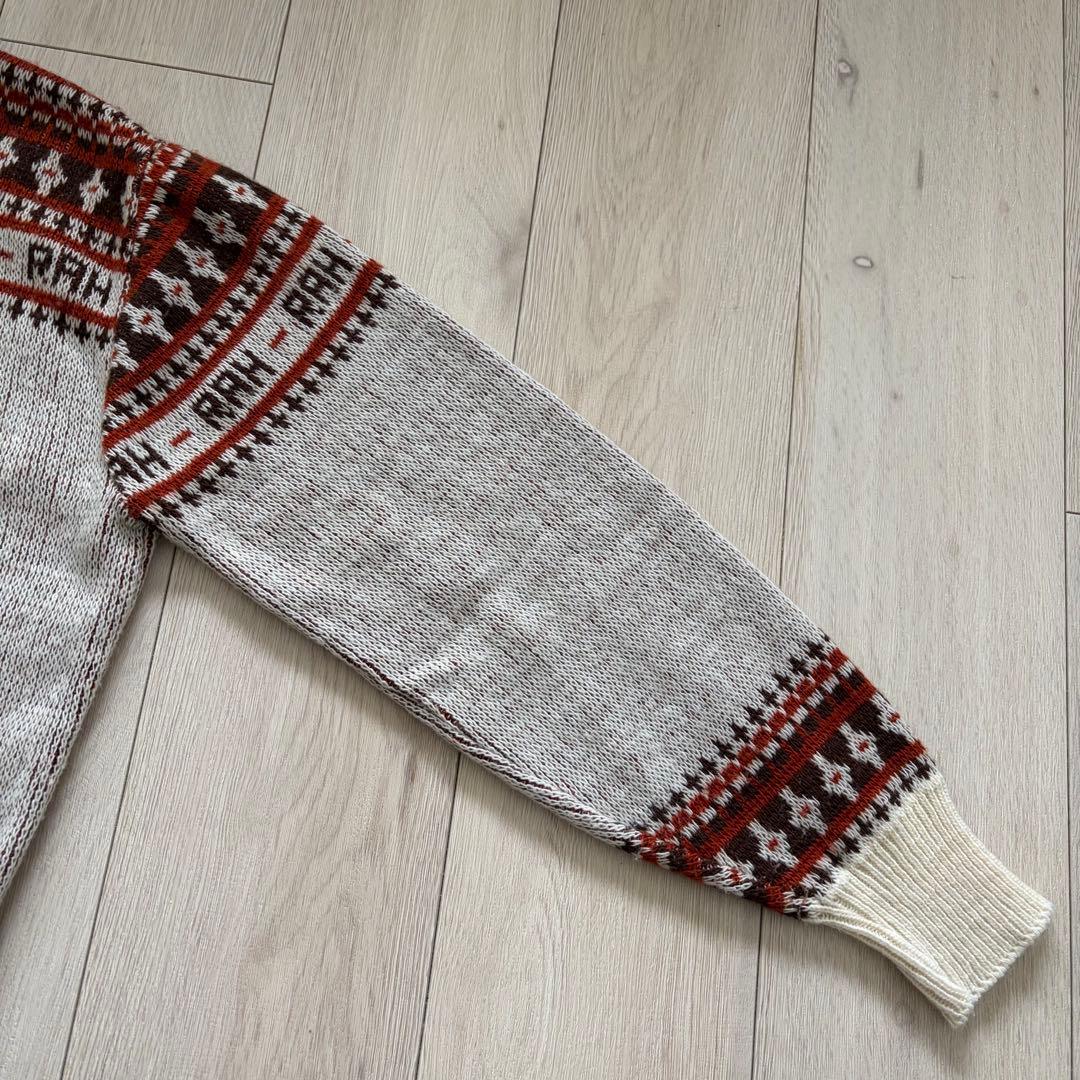 70s スヌーピー ニットセーター　arrow vintage