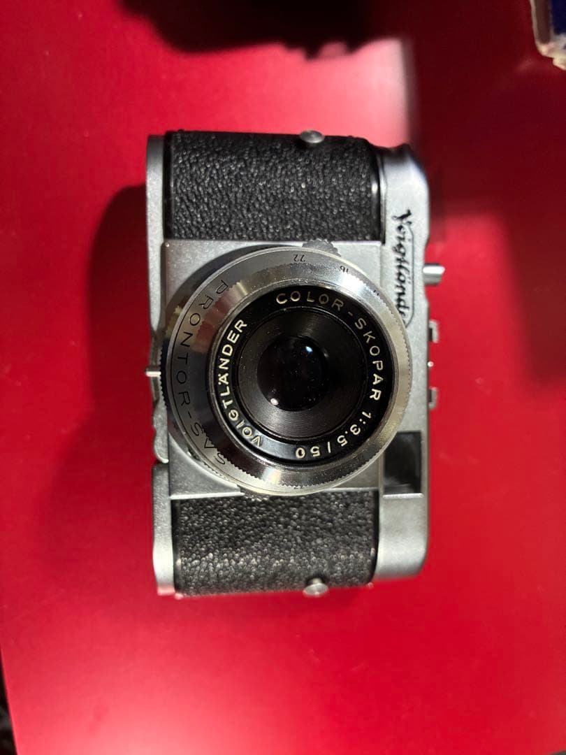 フォクトレンダー VITO Ｂ　本箱　取扱説明書　革ケースセット