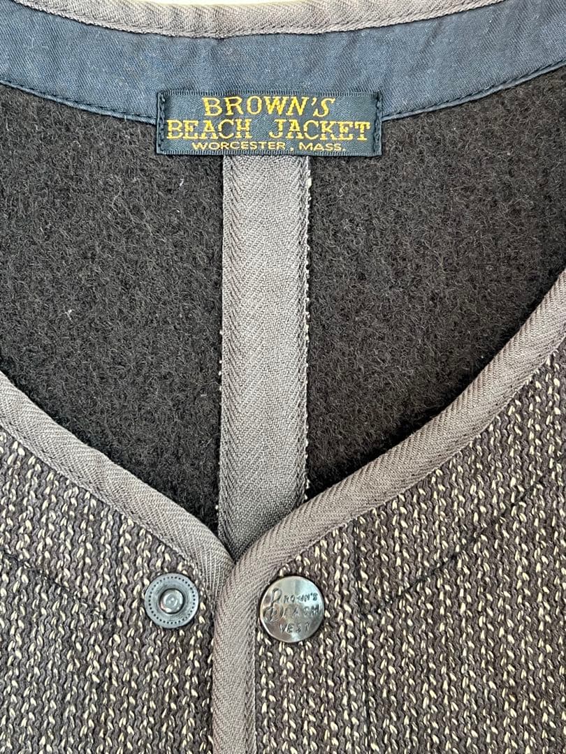 BROWN'S BEACH EARLY VEST ブラウンズビーチアーリーベスト