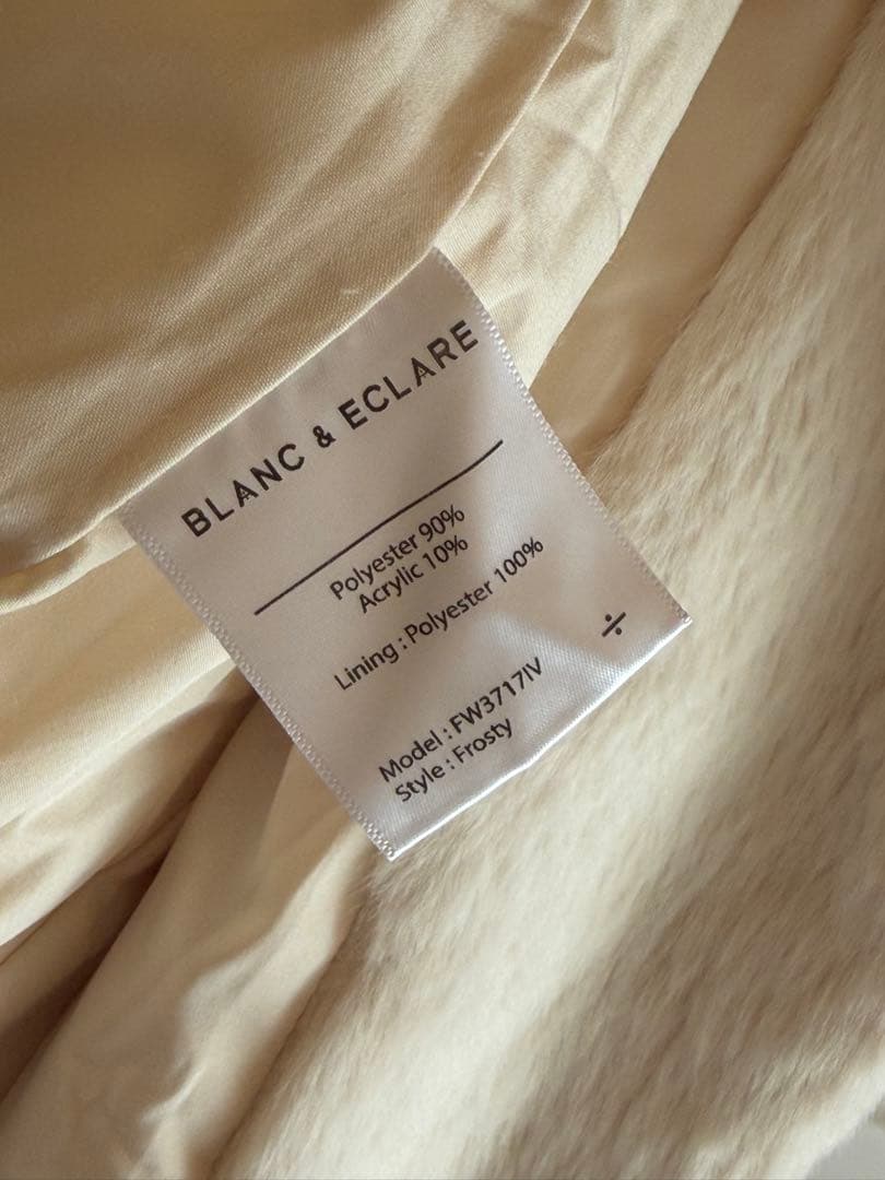 BLANC & ECLARE ホワイトファーコート