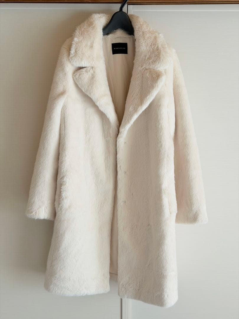 BLANC & ECLARE ホワイトファーコート