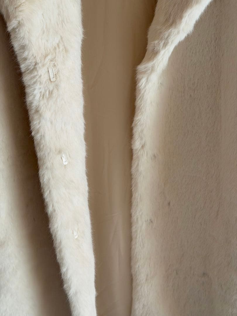 BLANC & ECLARE ホワイトファーコート