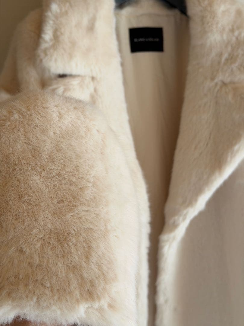 BLANC & ECLARE ホワイトファーコート