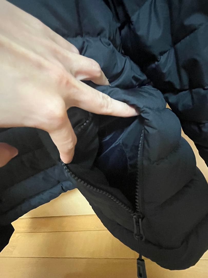 【ダントン】フード付きダウンジャケット【S】