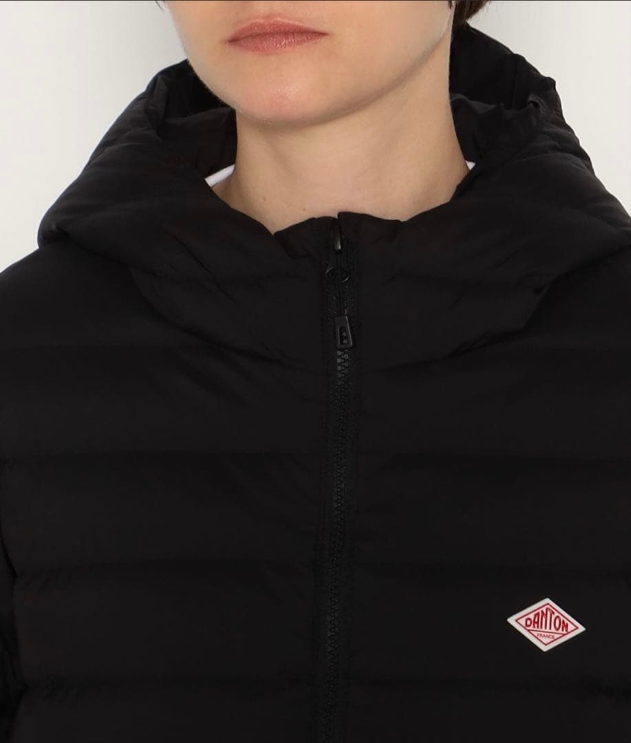 【ダントン】フード付きダウンジャケット【S】