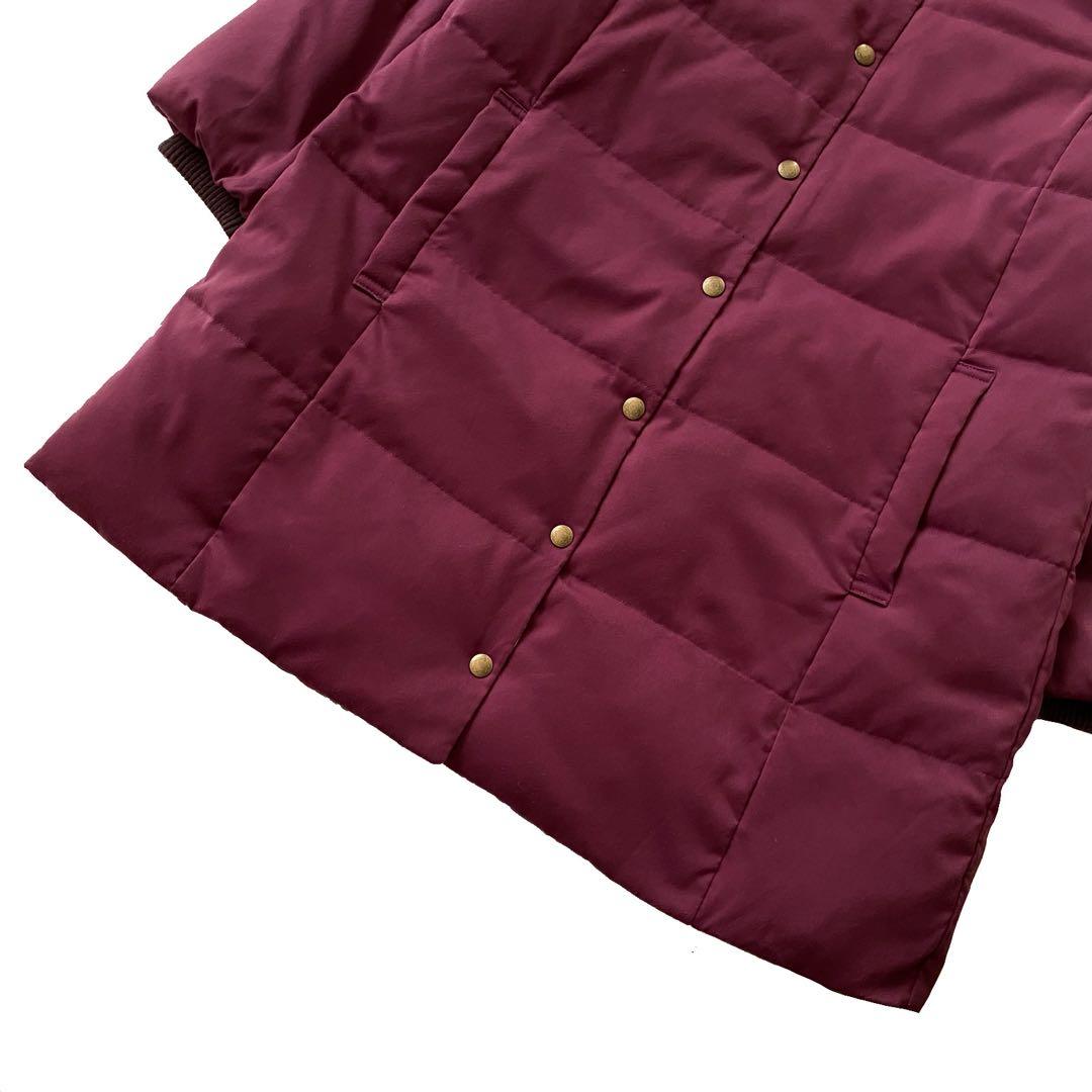 Jocomomola ホコモモラ 花柄 リバーシブル ダウンコート 42