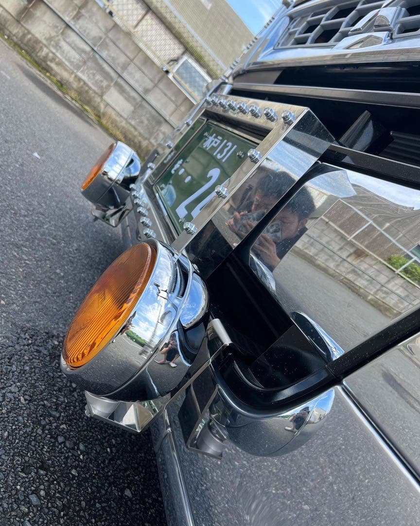 17スーパーグレート ワンオフ製作 丸フォグステー