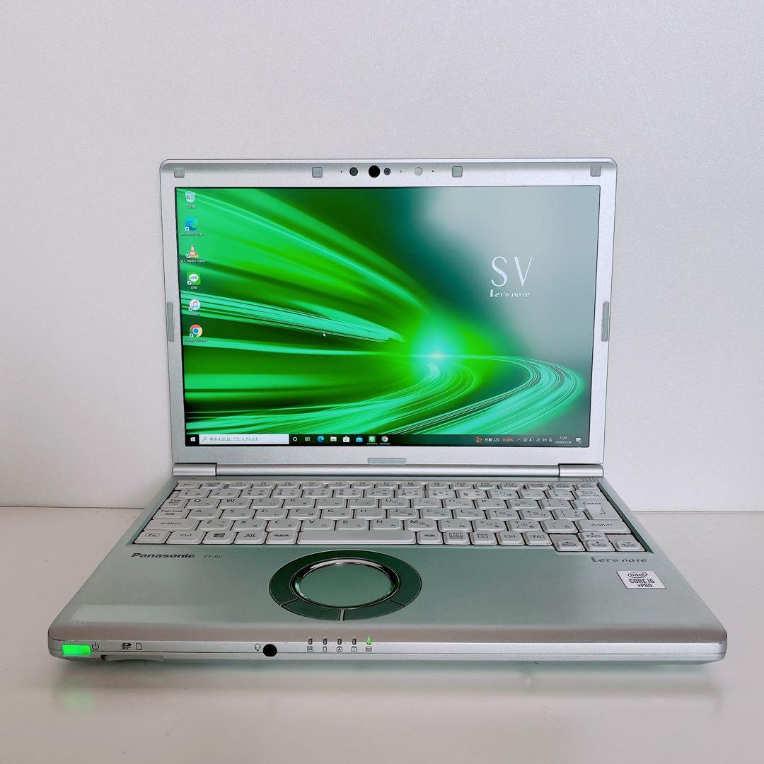 【美品】SV9爆速SSD1TB 8GBレッツノート第10世代パソコンPC