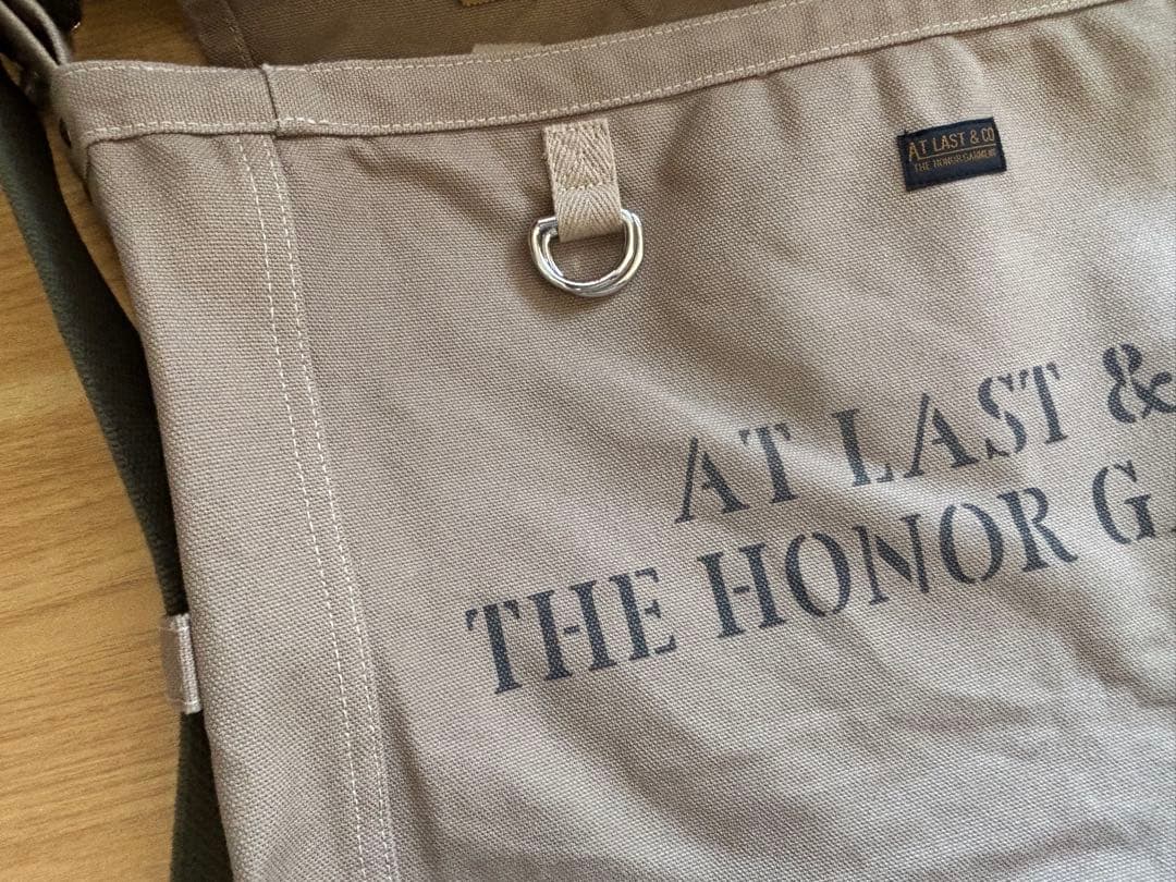 バッグ Atlast&Co UTILITY BAG KHAKI