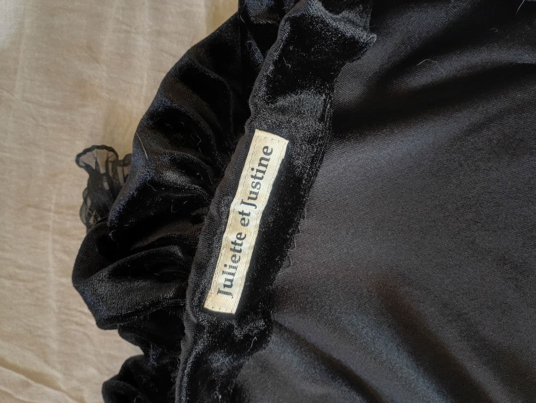 Juliette et Justine ベロア ワンピース ゴスロリ 初期タグ