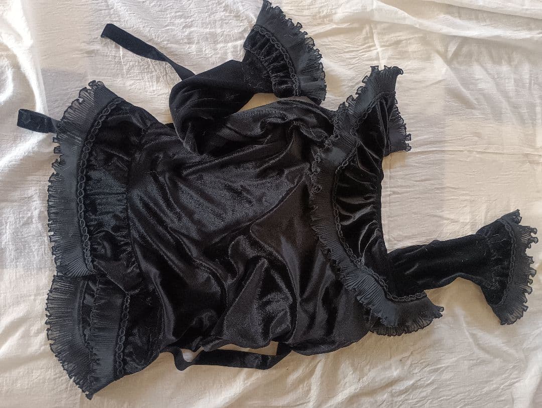 Juliette et Justine ベロア ワンピース ゴスロリ 初期タグ