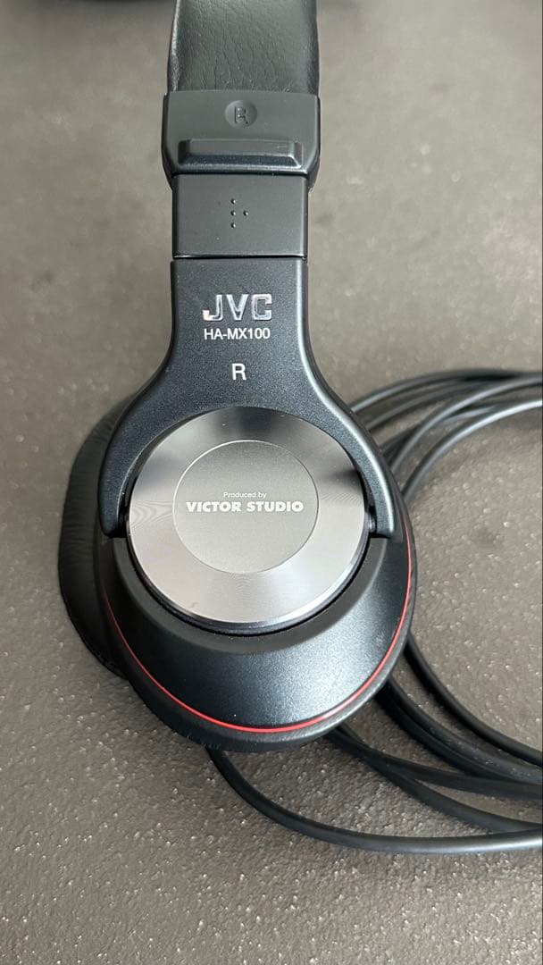 【生産終了】JVC HA-MX100V 密閉型モニターヘッドホン｜プロ定番モデル