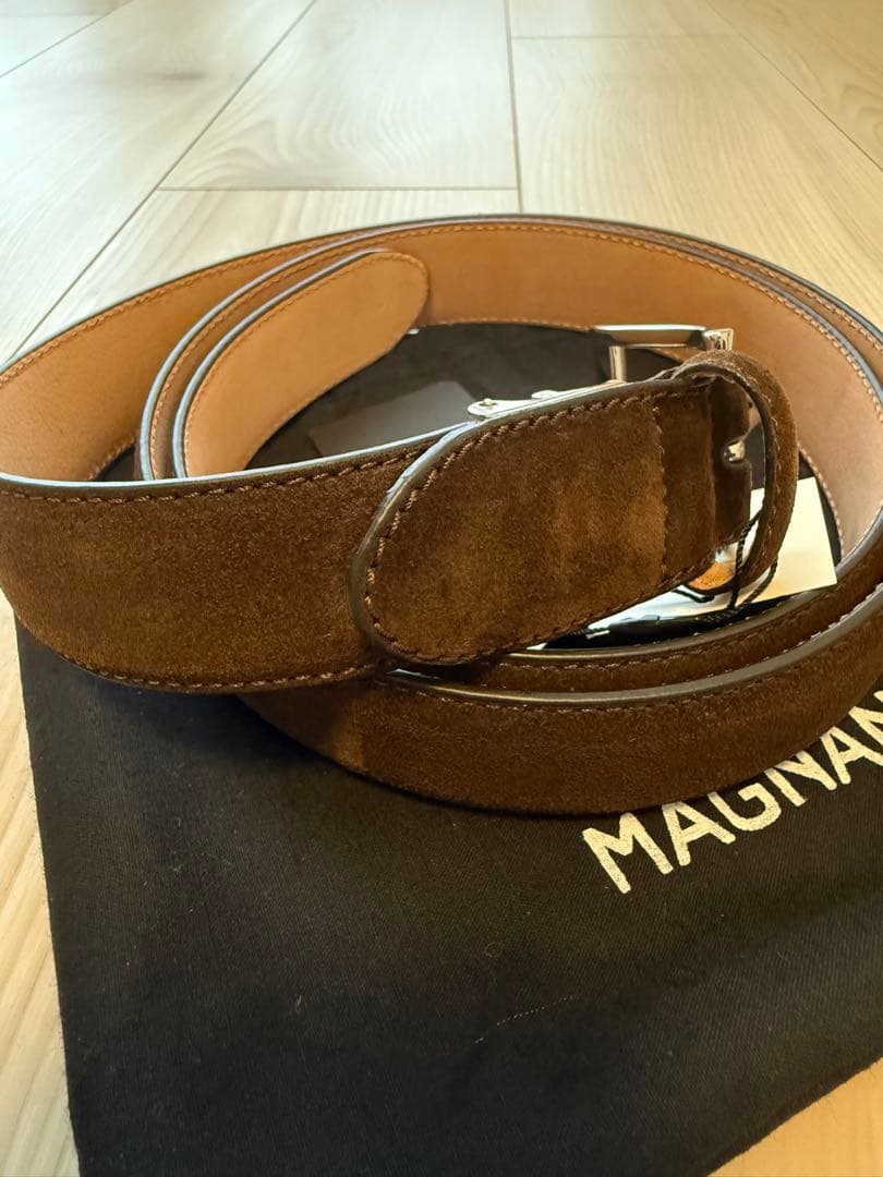 MAGNANNI マグナーニ ダークブラウン ベルト