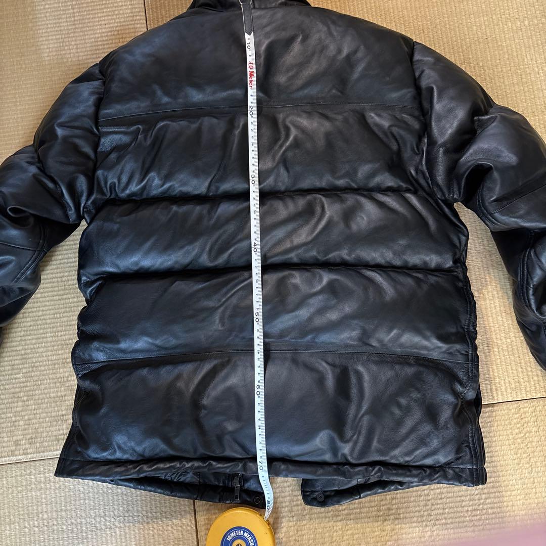 BEAMS Sheep skin レザーダウンジャケット