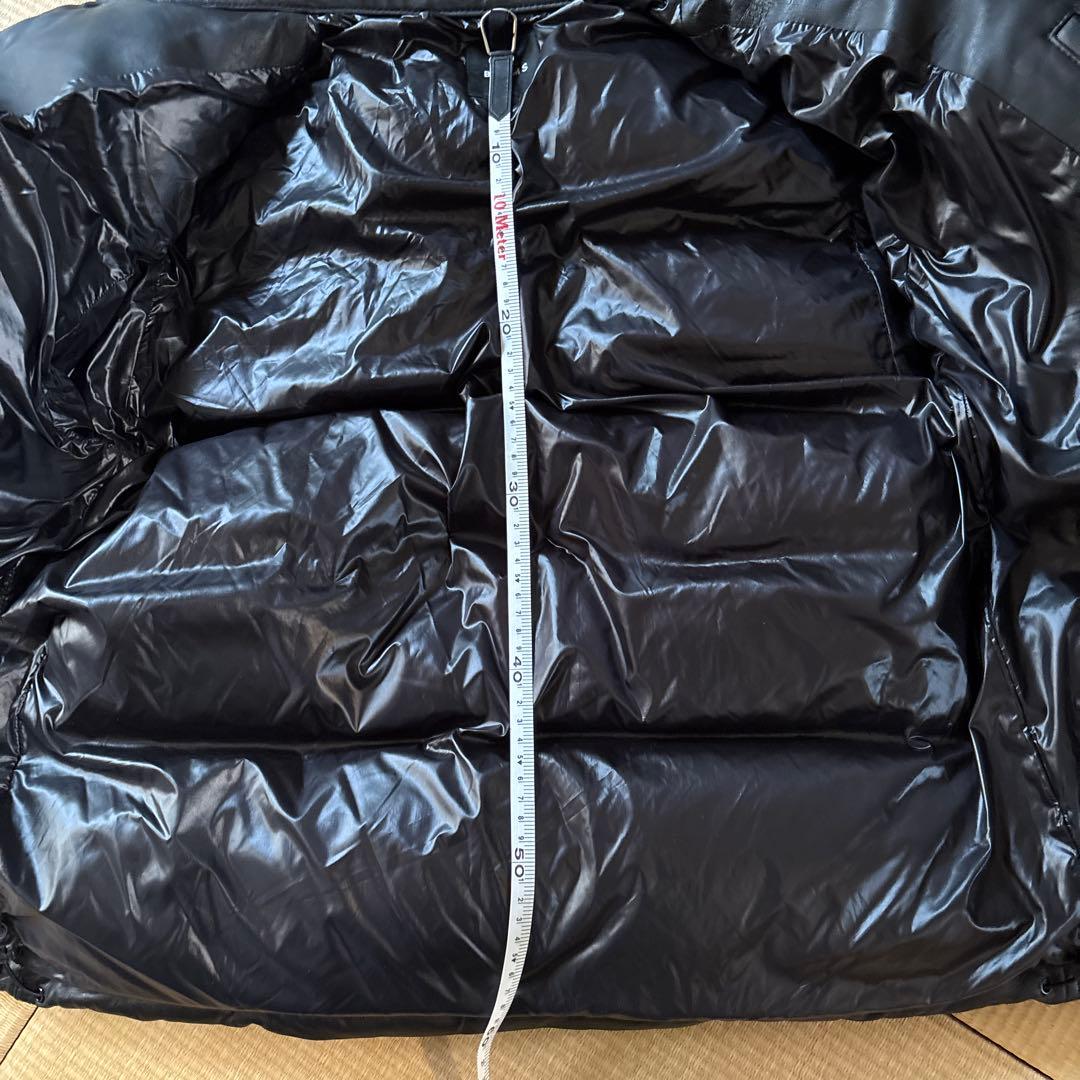 BEAMS Sheep skin レザーダウンジャケット