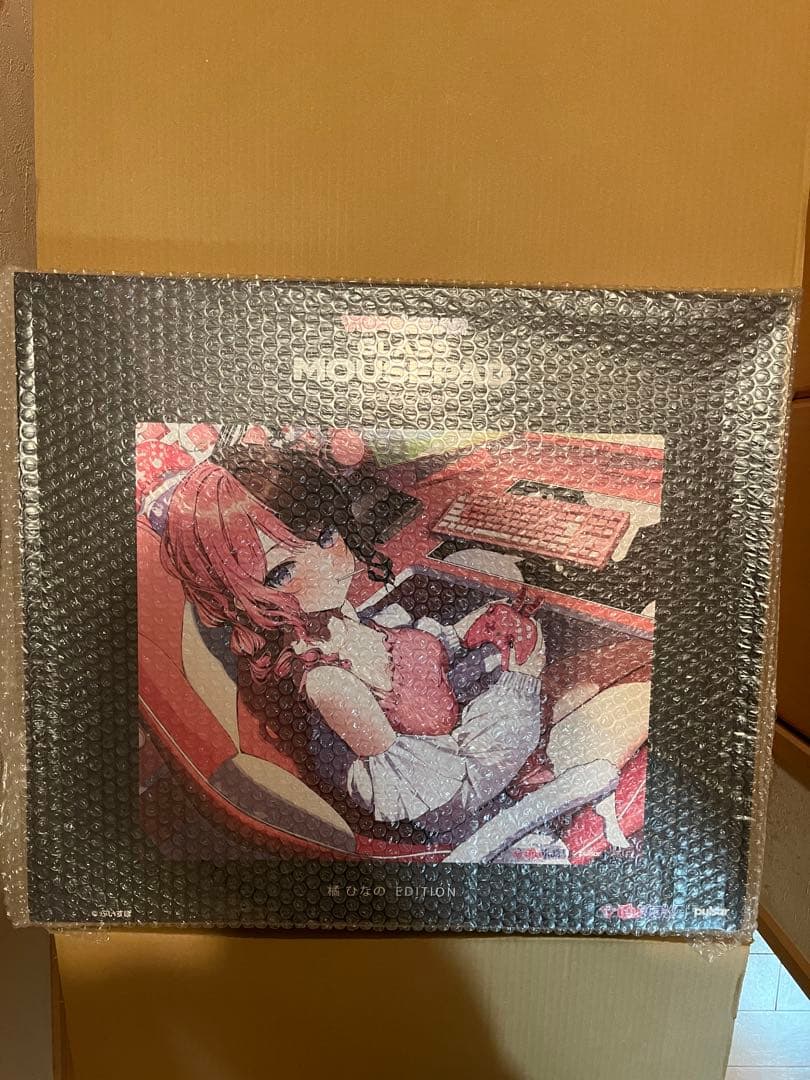 橘 ひなの Edition ガラスマウスパッド ぶいすぽ