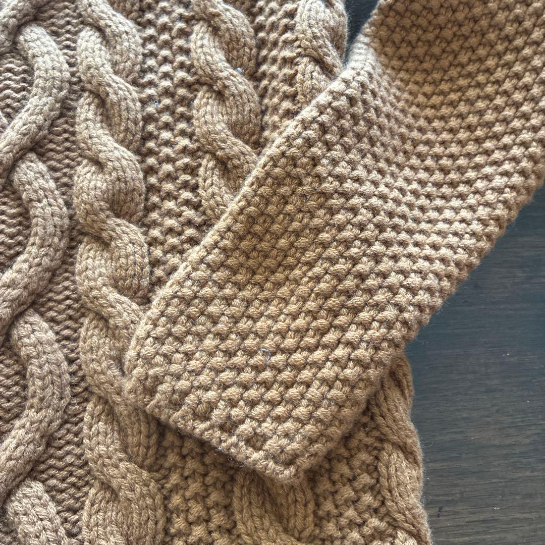 ルシアンペラフィネ　セーター　ブラウン