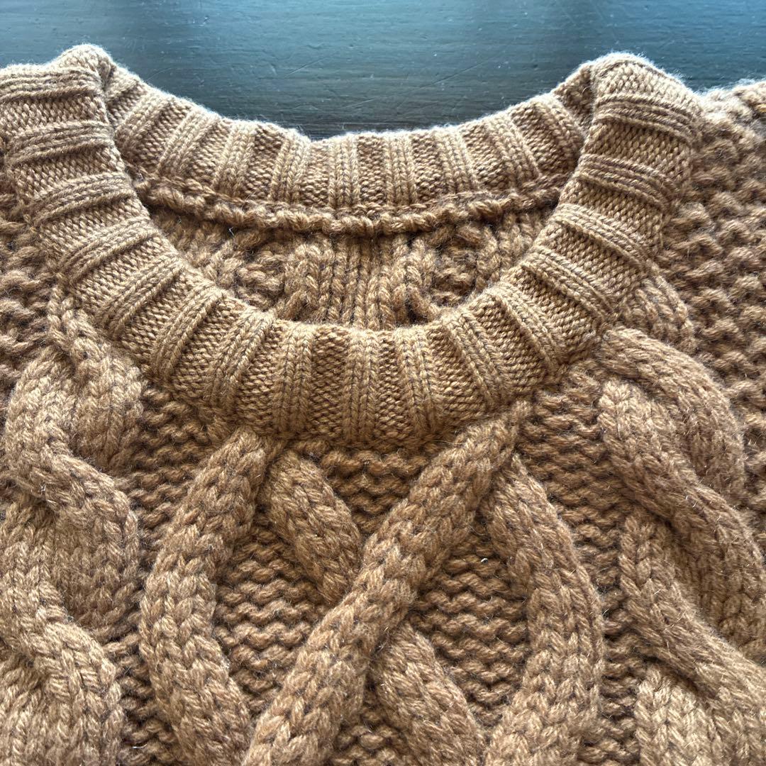 ルシアンペラフィネ　セーター　ブラウン