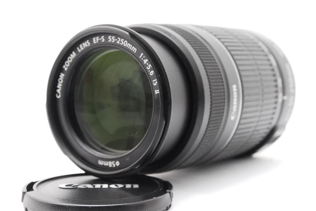美品❤️Canon EF-S 55-250mm f/4-5.6 IS II 望遠