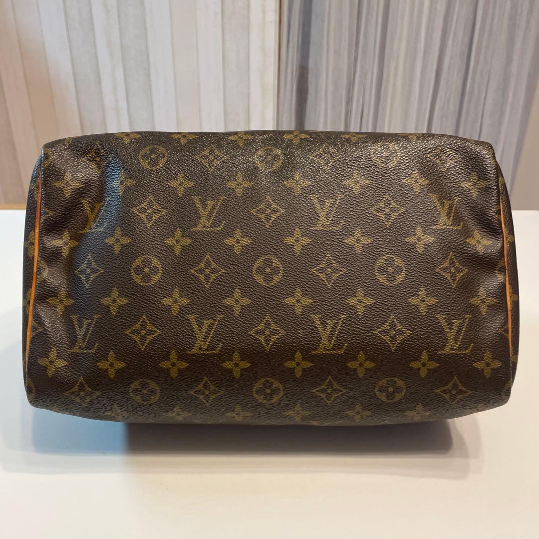 ルイヴィトン スピーディ30 モノグラム ミニボストンバッグ ブラウン C15