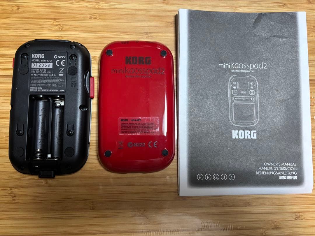 KORG コルグ　mini kaoss pad 2 ミニ　カオスパッド