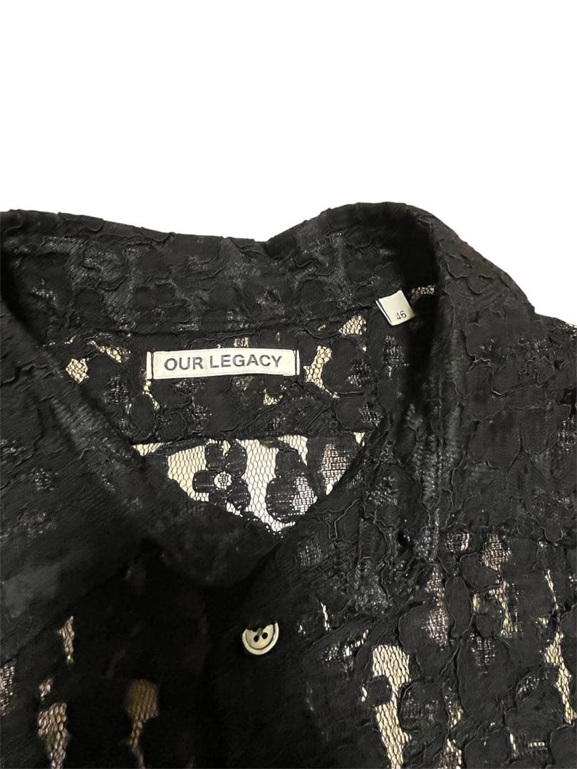 20ss our legacy レースシャツ