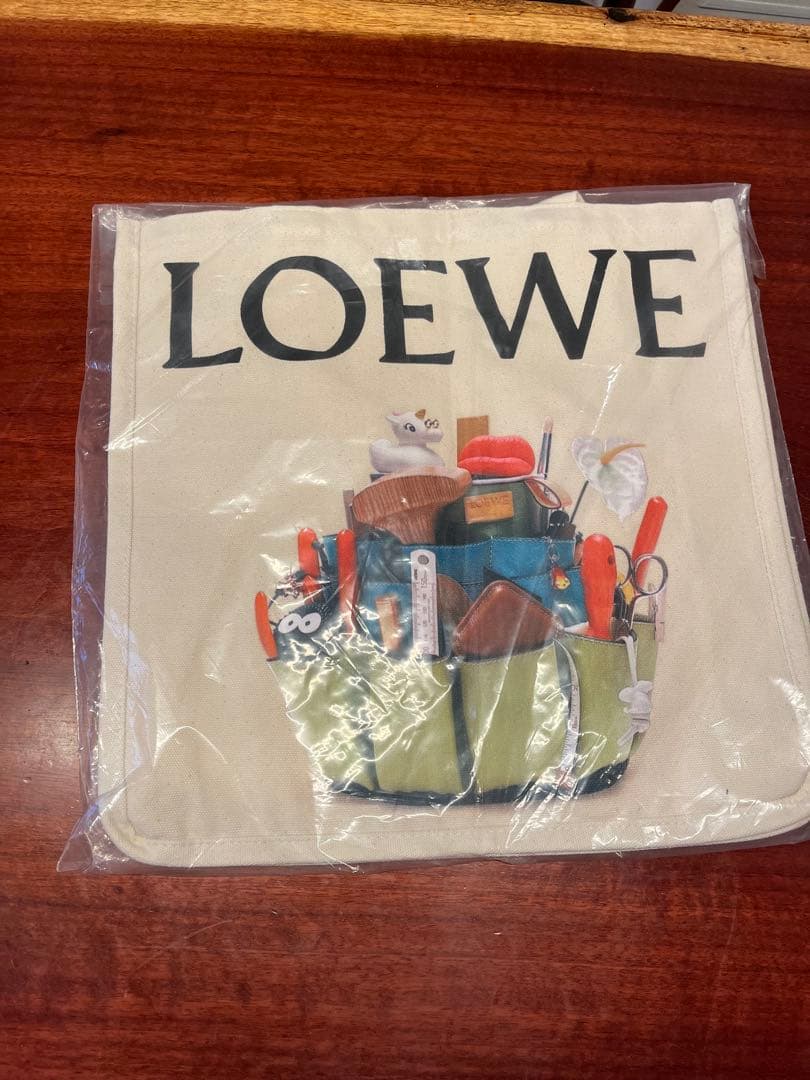 LOEWE 工具イラスト トートバッグ ノベルティ