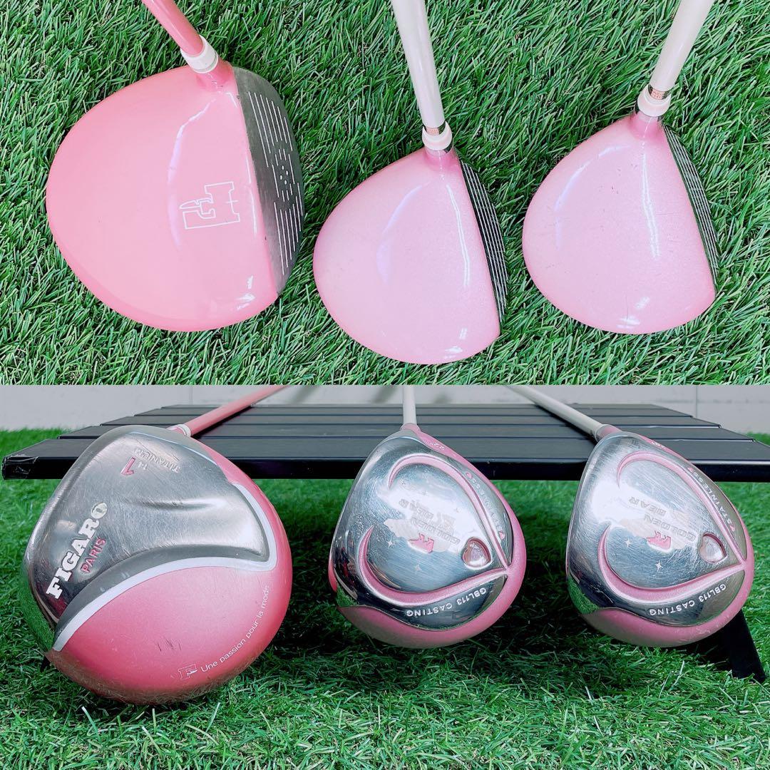 ゴルフクラブ　レディースセット　初心者　マルマン　フィガロ　パリス　N2037