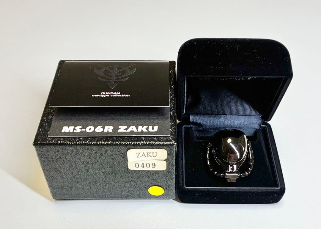 JAP工房 ガンダム ザクシルバーリング (ブラックフィニッシュ) 300個限定