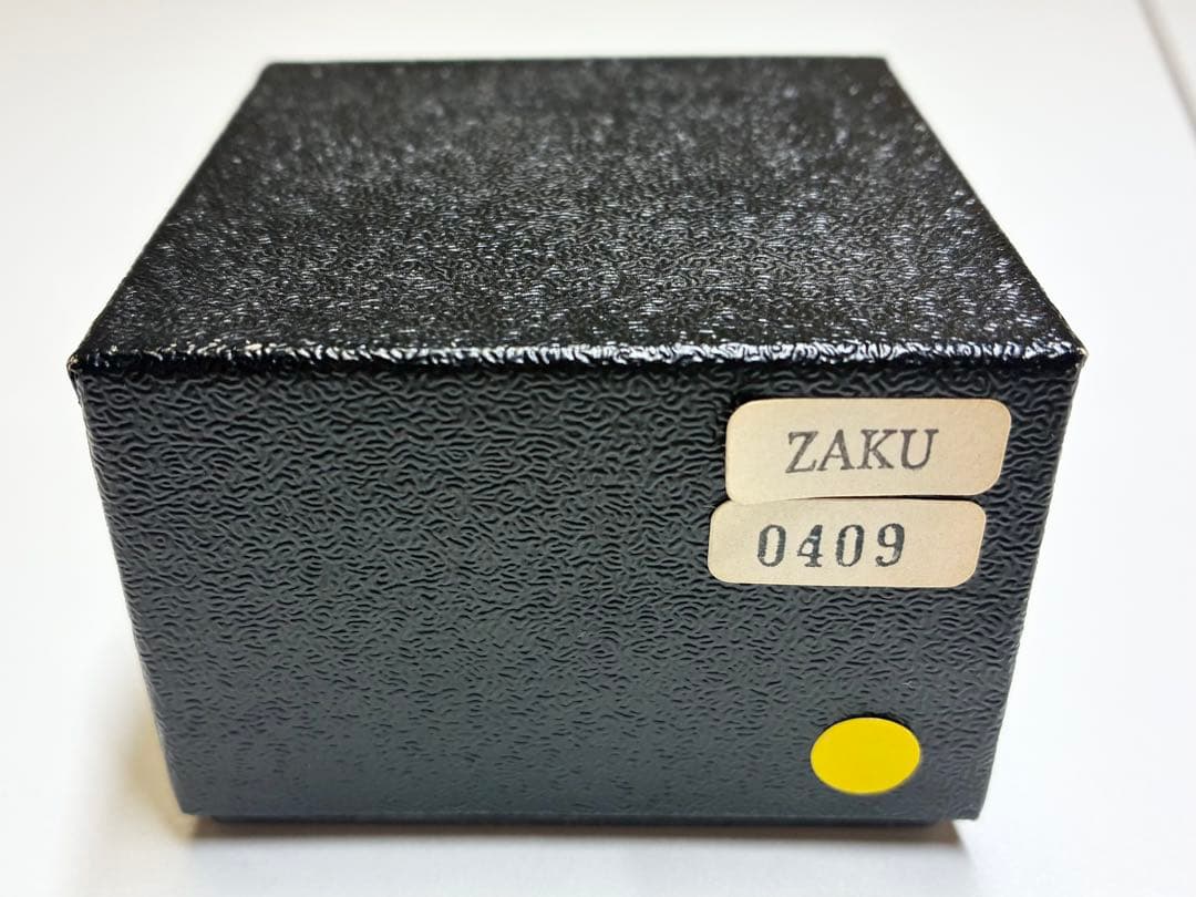 JAP工房 ガンダム ザクシルバーリング (ブラックフィニッシュ) 300個限定