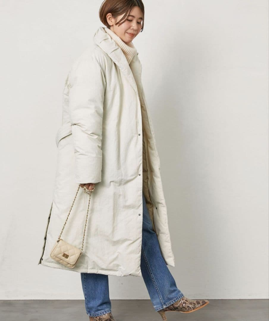 【NANGA × Aresense】ナンガ 別注ロングダウンコート