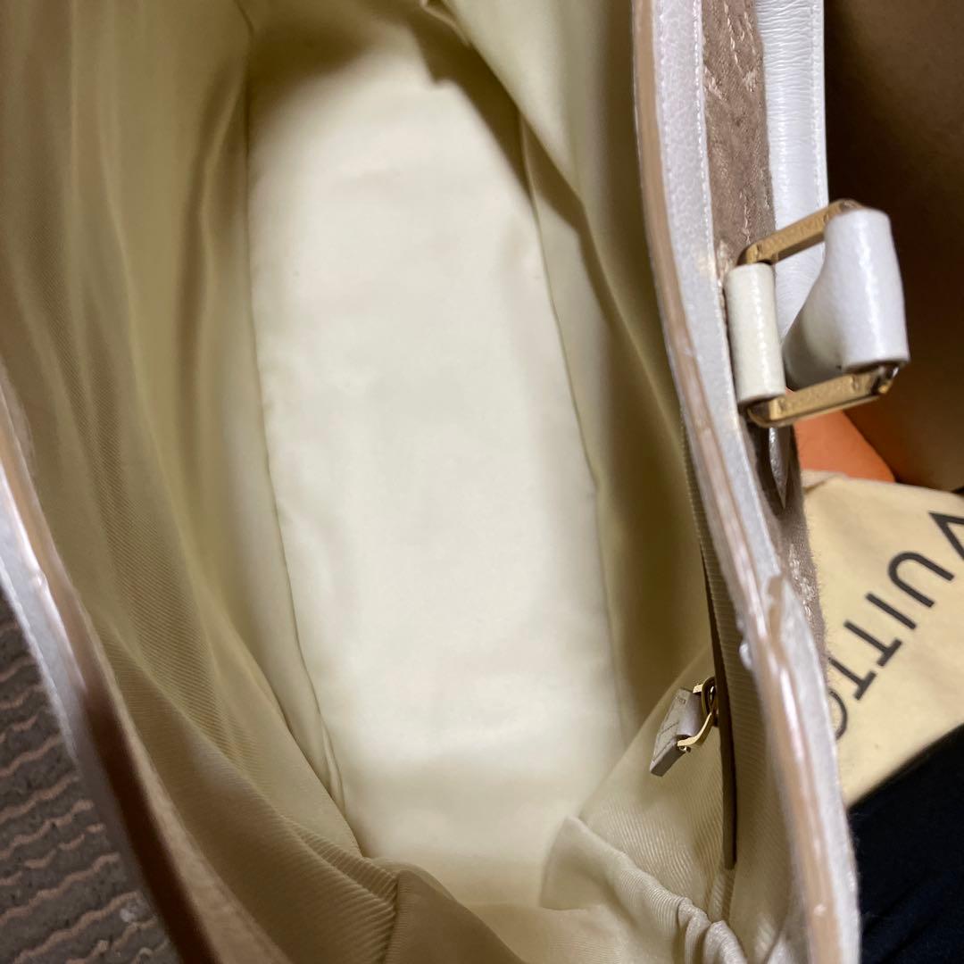 新品未使用　ルイヴィトン　ハンドバッグ　モノグラムキャンバスデニムベージュ