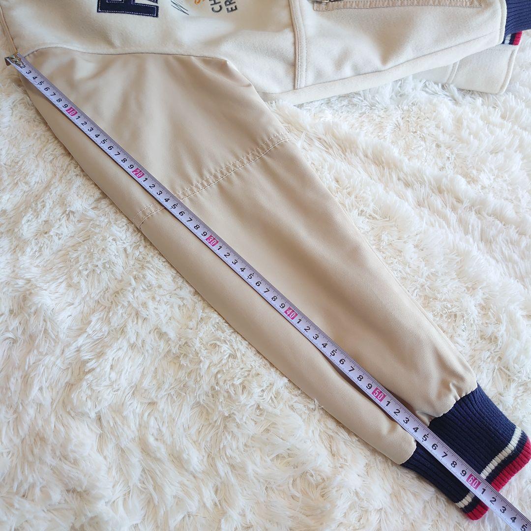 【極美品】パジェロ ワッペン ロゴ刺繍 フルジップ ブルゾン ジャケット L