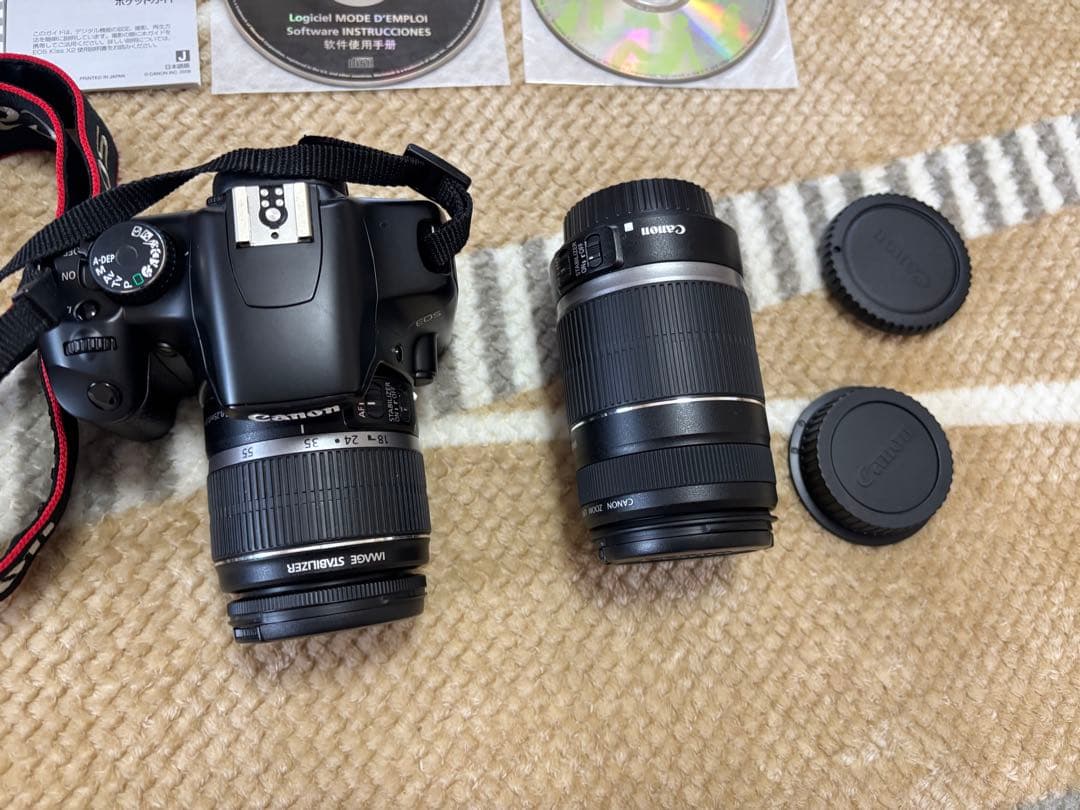 《極美品》Canon EOS kiss x2 ダブルズームキットセット