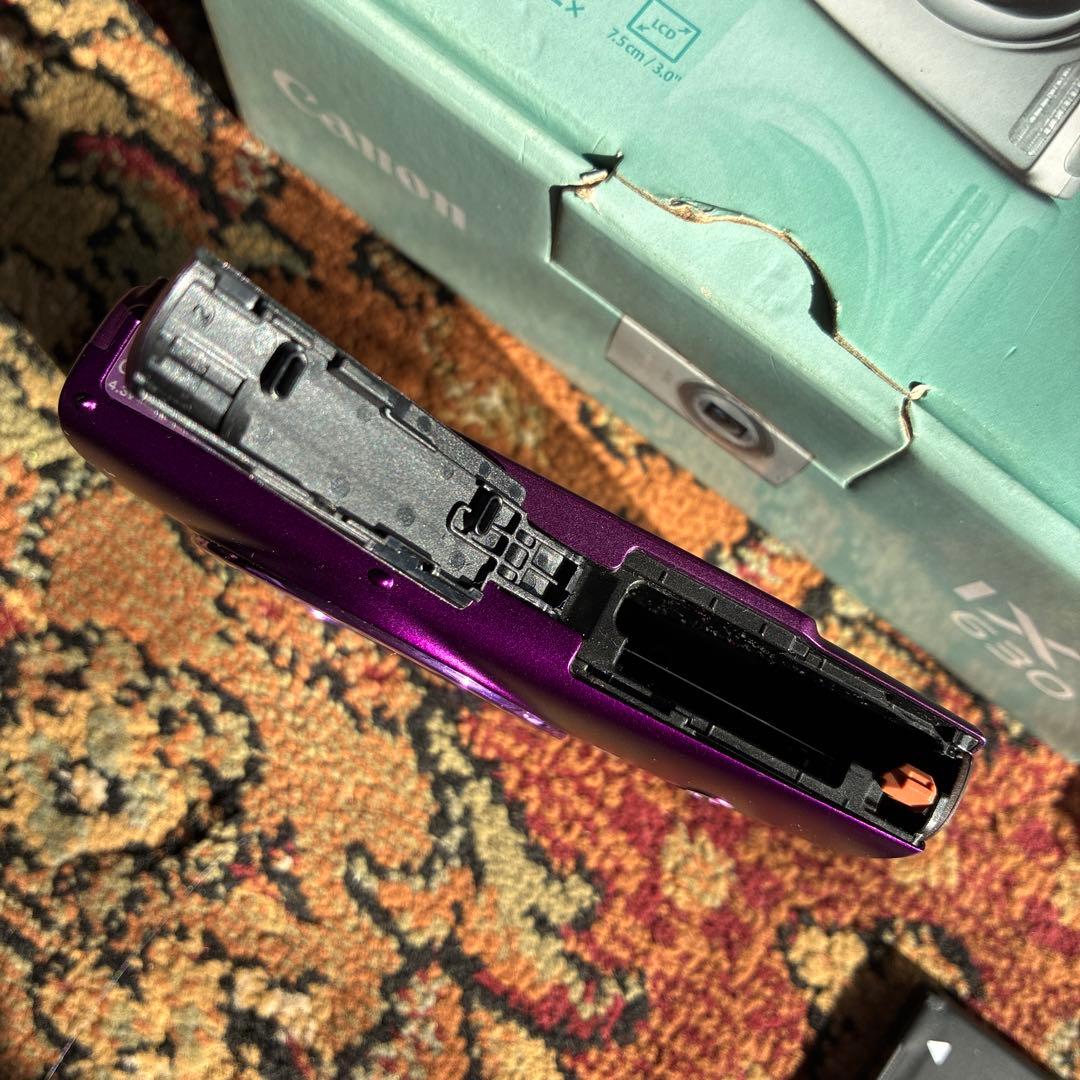 ※ジャンク品　Canon IXY 630 パープル