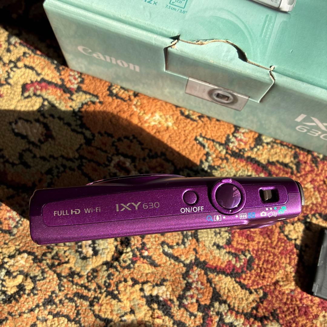 ※ジャンク品　Canon IXY 630 パープル