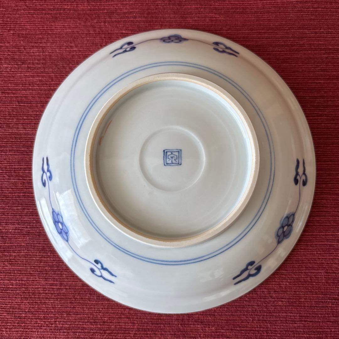 マ*リ様 【新品・未使用】中町いずみ 野原に虎 　　6寸皿 希少