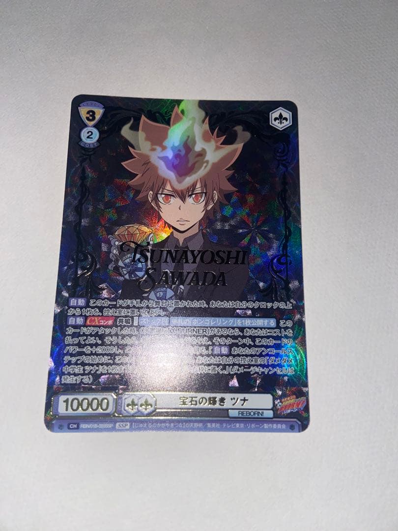 家庭教師ヒットマンREBORN! ヴァイスシュヴァルツ ブースターパック沢田綱吉