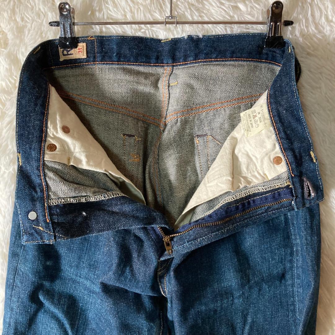 美品 45RPM 濃紺 デニムパンツ 31インチ 日本製 インディゴ
