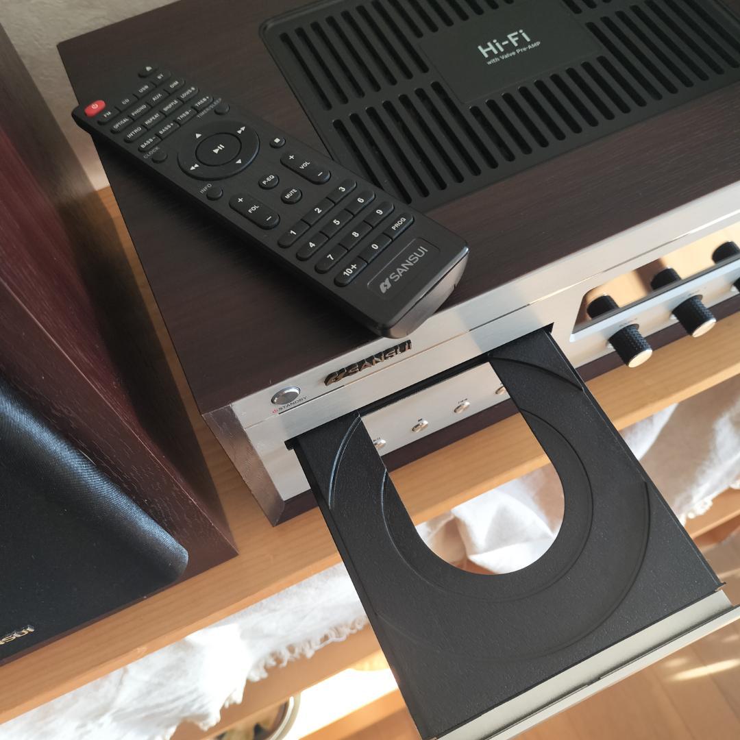 モ*ん様 SANSUI　SMC-500BT　真空管ハイブリッド CDコンポ