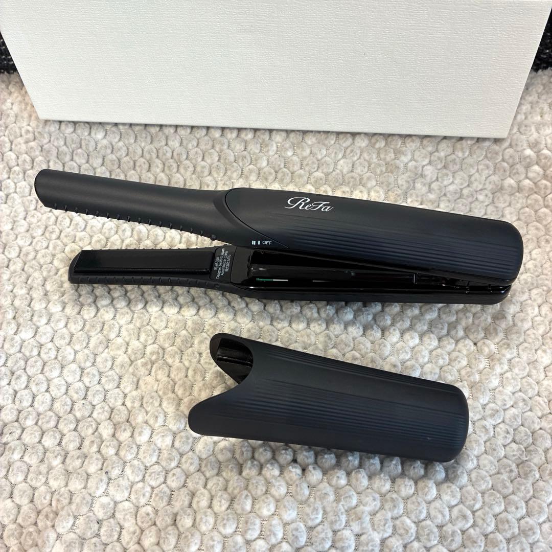 ほぼ新品ReFa リファフィンガーアイロンST ブラック箱あり
