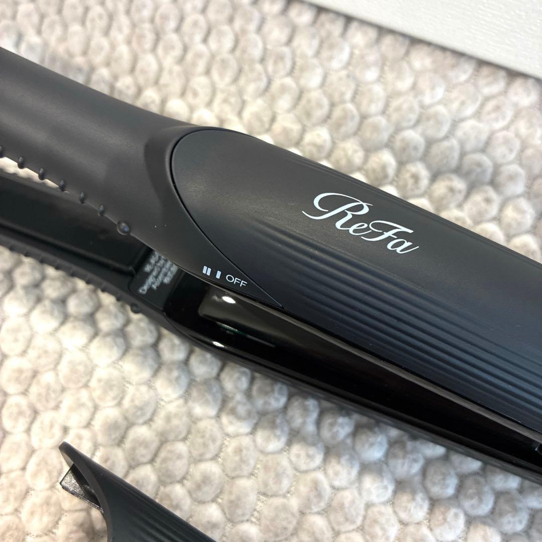 ほぼ新品ReFa リファフィンガーアイロンST ブラック箱あり